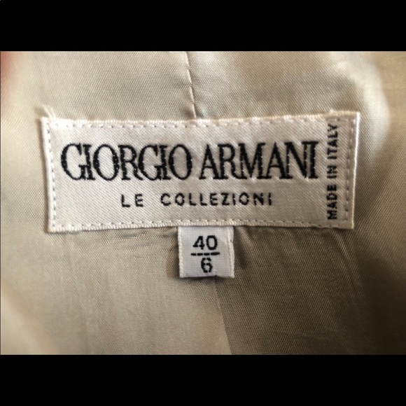 Giorgio Armani le collezioni blazer. Clean and sophisticated size 6 - Picture 5 of 8
